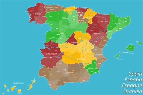 spain map regions|spain world map.